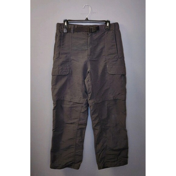 The North Face Paramount Trail Convertible Pants Men M Gray Nylon Hiking Outdoor - Picture 2 of 11